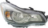 IMPREZA 14-14/XV CROSSTREK 14-15 HEAD LAMP RH, Assembly, Halogen, (Exc. WRX Models)