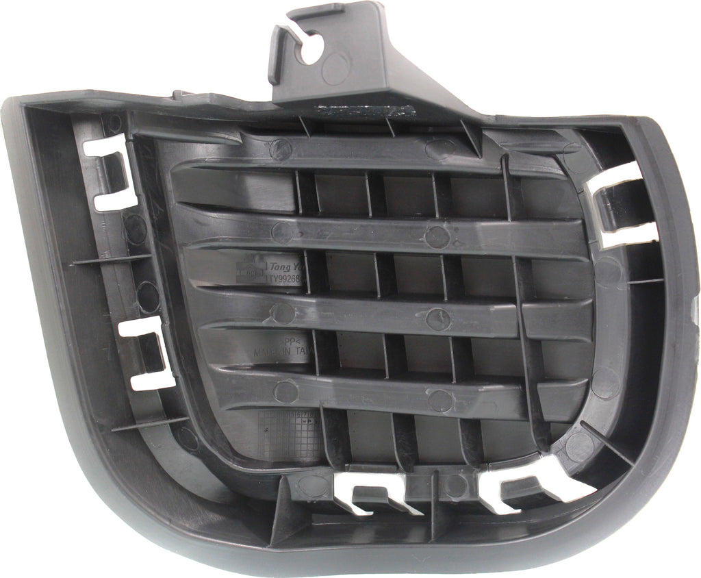 TC 14-16 FOG LAMP COVER LH, Opening, Textured Black, w/o Fog Lights - CAPA