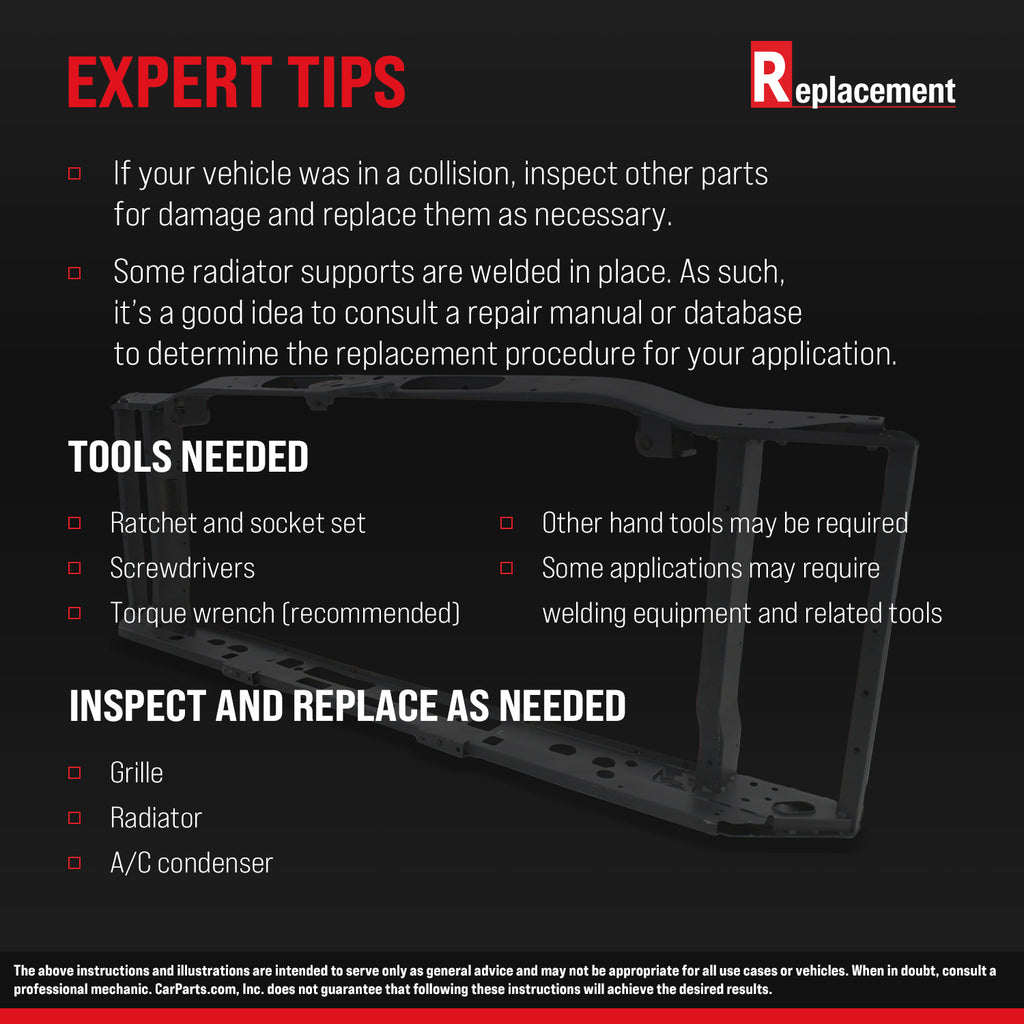 XD 08-14 RADIATOR SUPPORT CENTER, Hood Latch Support, Steel