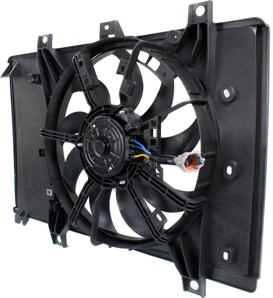 IA/YARIS 16-20 RADIATOR FAN ASSEMBLY, Single Fan, Sedan/(Hatchback 20-20)