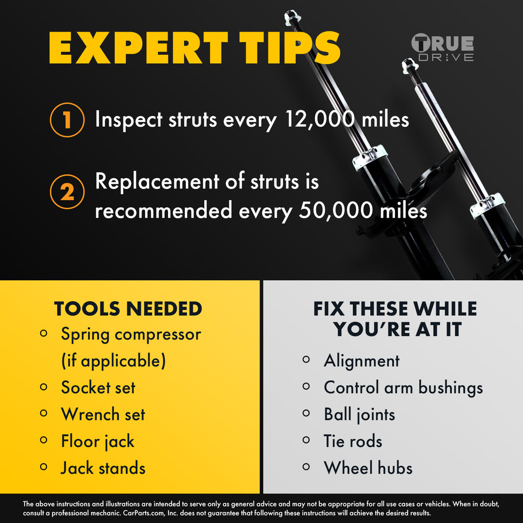 XA 04-06 FRONT STRUT, Assembly, Gas-Charged, Twin-Tube