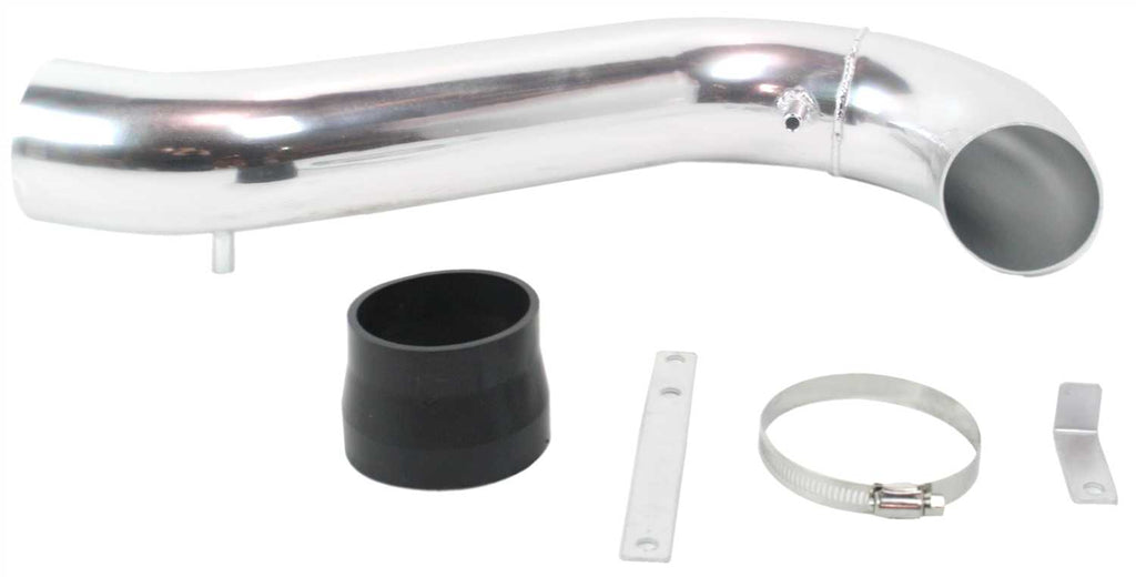 FORESTER 00-01 AIR INTAKE TUBE, Kit, Polished, 1-Piece Design w/ Sensor Hole, Blue Coupler