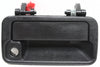 SIDEKICK 89-98 FRONT EXTERIOR DOOR HANDLE RH, Textured Black, 2-Door