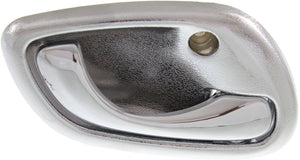 ESTEEM 95-02 / XL-7 02-06 FRONT INTERIOR DOOR HANDLE RH, All Chrome, Plastic (=REAR)
