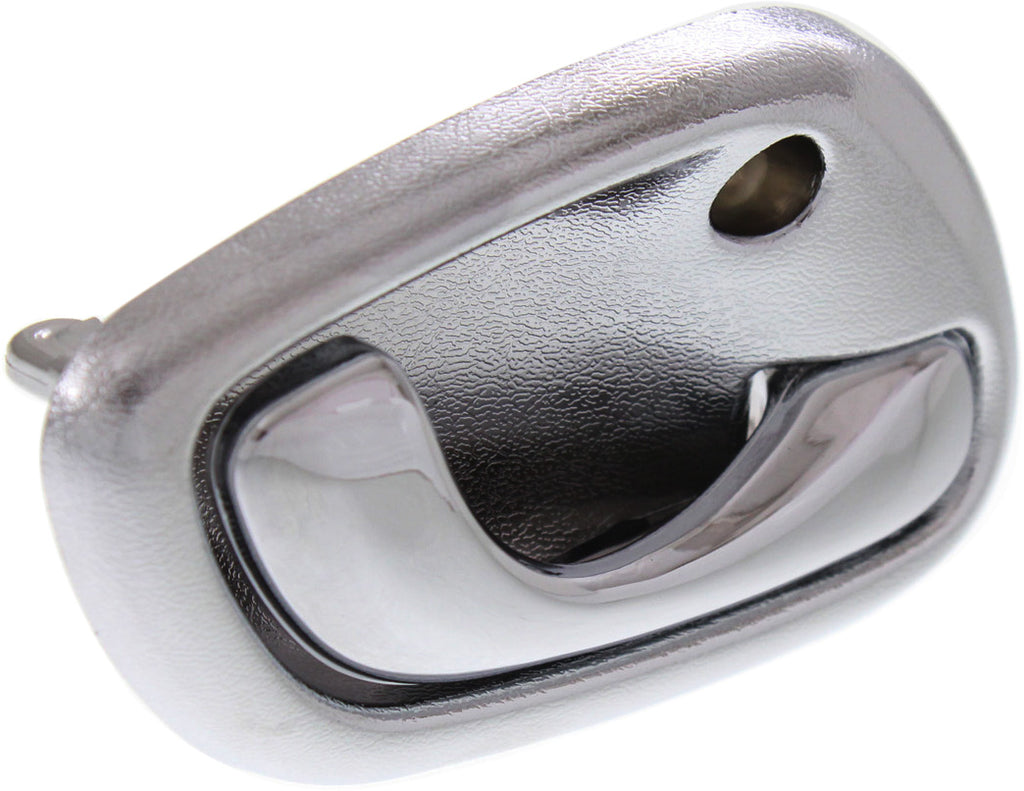 ESTEEM 95-02 / XL-7 02-06 FRONT INTERIOR DOOR HANDLE RH, All Chrome, Plastic (=REAR)