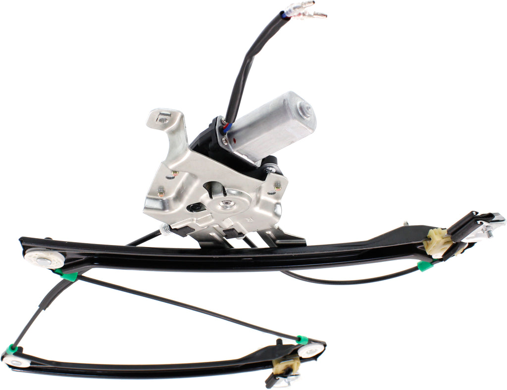 SAAB 9-3 03-07 FRONT WINDOW REGULATOR RH, Power, w/ Motor, w/o Finger Protection, Sedan/Wagon