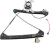 SAAB 9-3 03-07 FRONT WINDOW REGULATOR LH, Power, w/ Motor, w/o Finger Protection, Sedan/Wagon