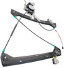 SAAB 9-3 03-07 FRONT WINDOW REGULATOR LH, Power, w/ Motor, w/o Finger Protection, Sedan/Wagon
