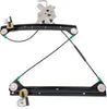 SAAB 9-3 03-07 FRONT WINDOW REGULATOR LH, Power, w/ Motor, w/o Finger Protection, Sedan/Wagon