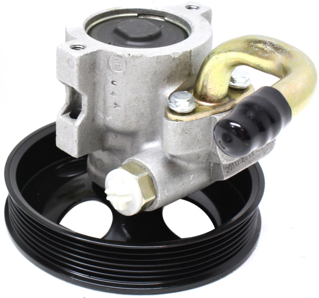 FORENZA 04-07 POWER STEERING PUMP, New, w/o Reservoir EVO Solenoid Actuator, w/ Pulley
