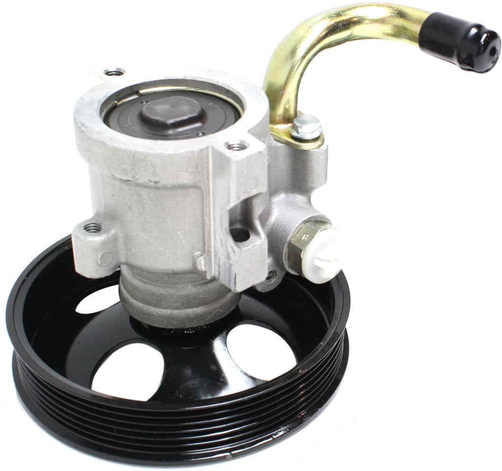 FORENZA 04-07 POWER STEERING PUMP, New, w/o Reservoir EVO Solenoid Actuator, w/ Pulley