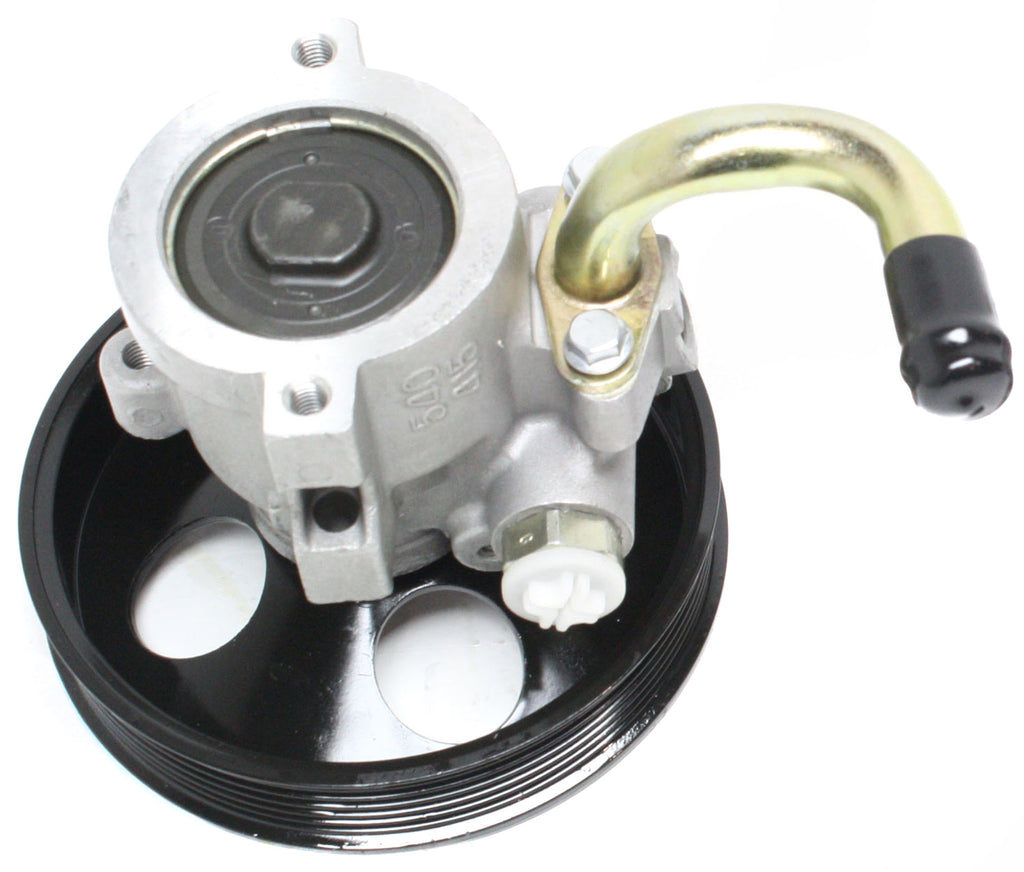 FORENZA 04-07 POWER STEERING PUMP, New, w/o Reservoir EVO Solenoid Actuator, w/ Pulley