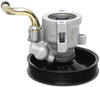 FORENZA 04-07 POWER STEERING PUMP, New, w/o Reservoir EVO Solenoid Actuator, w/ Pulley