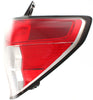 FORESTER 09-13 TAIL LAMP RH, Lens and Housing - CAPA