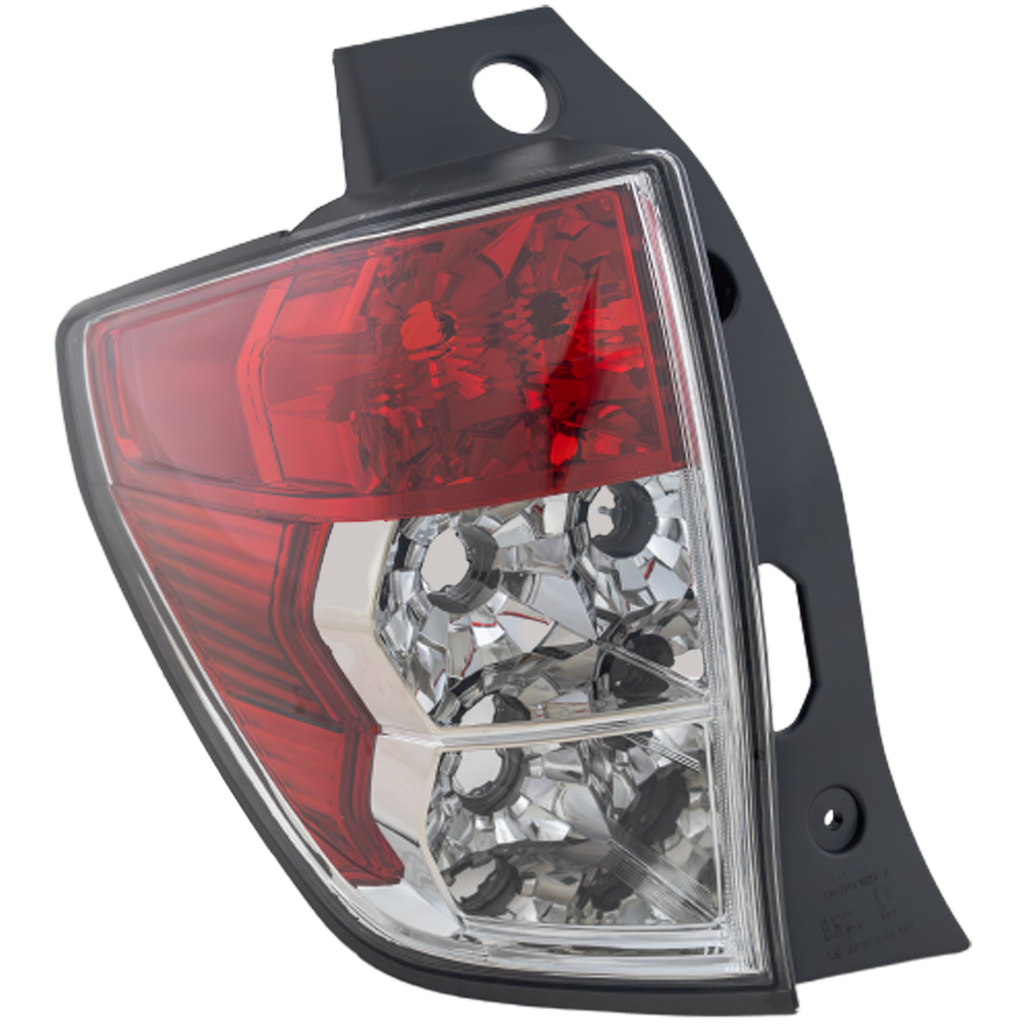FORESTER 09-13 TAIL LAMP LH, Lens and Housing - CAPA