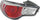 FR-S 13-16 TAIL LAMP LH, Lens and Housing - CAPA