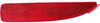 SCION IA 16-16/YARIS 16-20 REAR BUMPER REFLECTOR LH, Sedan