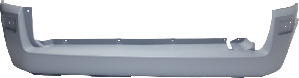 GRAND VITARA 13-13 REAR BUMPER COVER, Primed, w/o Gate Mtd Spare