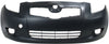 YARIS 07-08 FRONT BUMPER COVER, Primed, w/ Fog Light Holes, Hatchback - CAPA