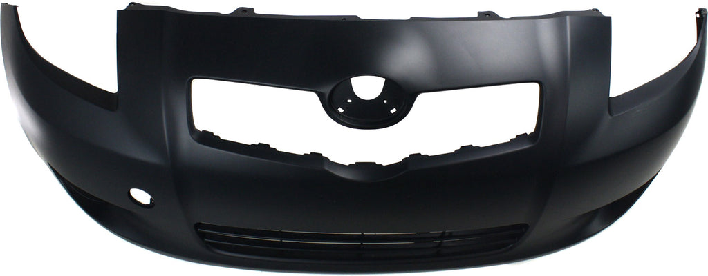 YARIS 07-08 FRONT BUMPER COVER, Primed, w/ Fog Light Holes, Hatchback - CAPA