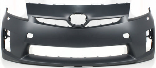 PRIUS 10-11 FRONT BUMPER COVER, Primed, LED Headlights, w/ Pre-Collision System - CAPA