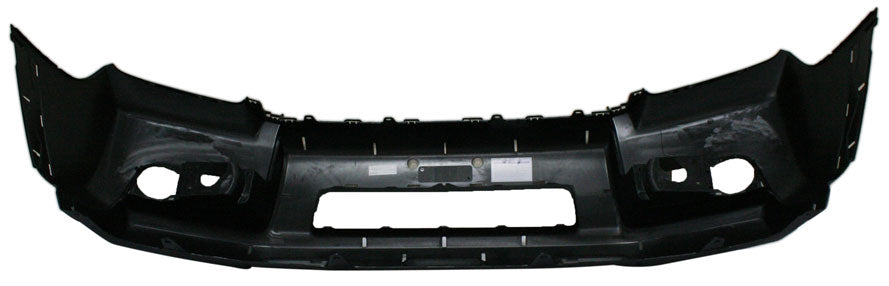 Front Bumper Cover Primed For 2010-2013 Toyota 4Runner Without Chr Trim Replacement REPT010320P