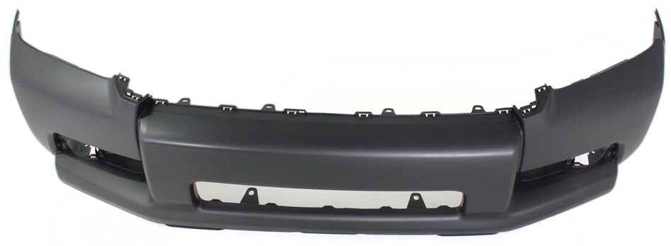 Front Bumper Cover Primed For 2010-2013 Toyota 4Runner Without Chr Trim Replacement REPT010321P