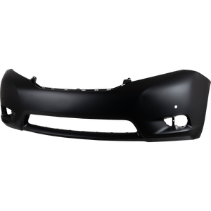 SIENNA 11-17 FRONT BUMPER COVER, Primed, Limited/XLE Models, (XLE w/ Limited Pkg), w/ Parking Aid Sensor Holes