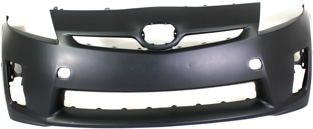 PRIUS 10-11 FRONT BUMPER COVER, Primed, Halogen Headlights, w/ PAS Holes and Pre-Collision System - CAPA