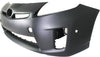 PRIUS 10-11 FRONT BUMPER COVER, Primed, Halogen Headlights, w/ PAS Holes and Pre-Collision System - CAPA