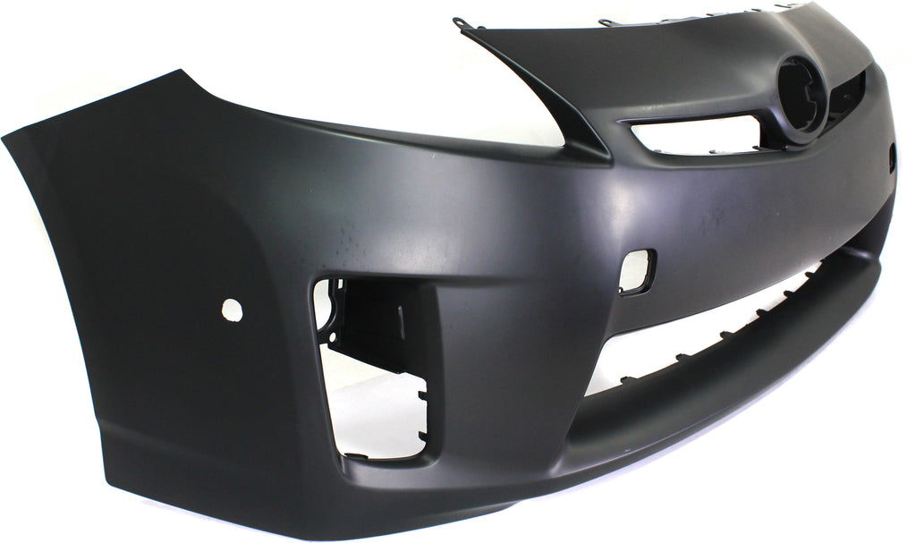 PRIUS 10-11 FRONT BUMPER COVER, Primed, Halogen Headlights, w/ PAS Holes and Pre-Collision System - CAPA