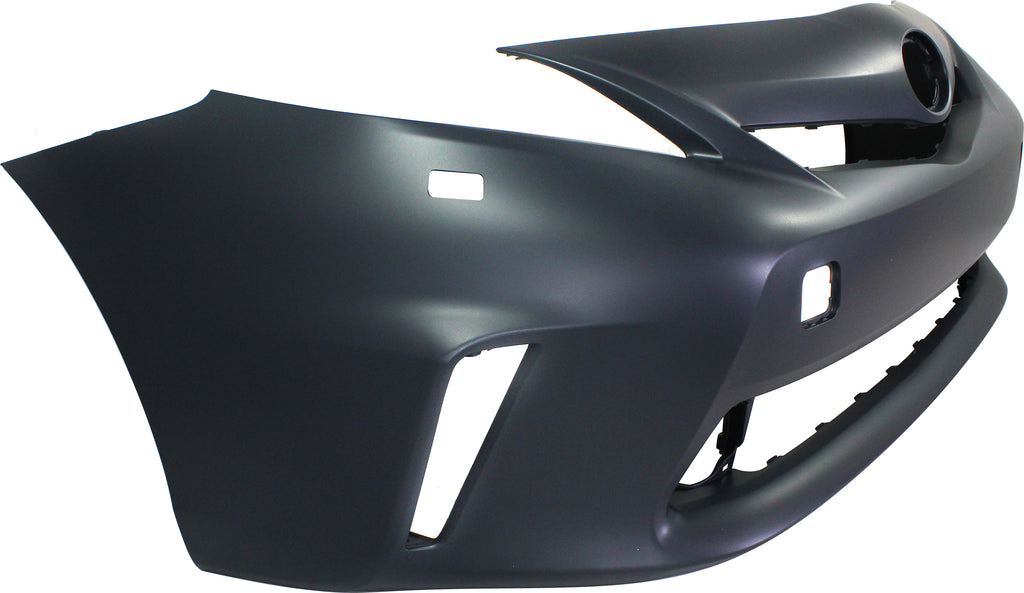 PRIUS V 12-14 FRONT BUMPER COVER, Primed, LED Headlights, w/o Pre-Collision System - CAPA