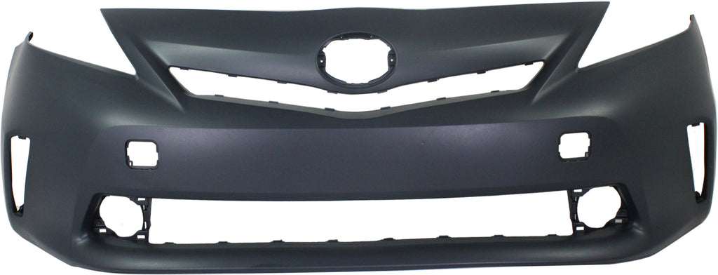 PRIUS V 12-14 FRONT BUMPER COVER, Primed, Halogen Headlights, w/o Pre-Collision System - CAPA