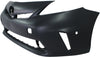 PRIUS V 12-14 FRONT BUMPER COVER, Primed, LED Headlights, w/ Pre-Collision System - CAPA