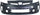 PRIUS/PRIUS PLUG-IN 12-15 FRONT BUMPER COVER, Prmd, w/ HLW Holes, (Plug-In Models LED Headlights ) - CAPA