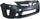 PRIUS/PRIUS PLUG-IN 12-15 FRONT BUMPER COVER, Prmd, w/ HLW Holes, (Plug-In Models LED Headlights ) - CAPA