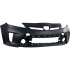 PRIUS/PRIUS PLUG-IN 12-15 FRONT BUMPER COVER, Prmd, w/o HLW Holes, (Plug-In Models Halogen Headlights) - CAPA