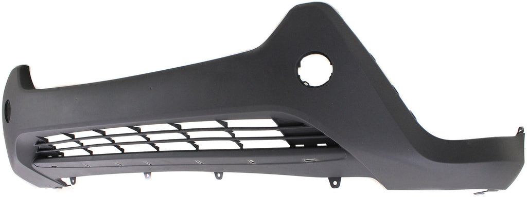 RAV4 13-15 FRONT BUMPER COVER, Lower, Guard, Textured, w/ Parking Aid Sensor Holes, Limited/XLE Models