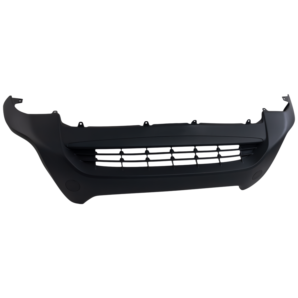 RAV4 13-15 FRONT BUMPER COVER, Lower, Guard, Textured, w/o Parking Aid Sensor Holes, LE Models - CAPA