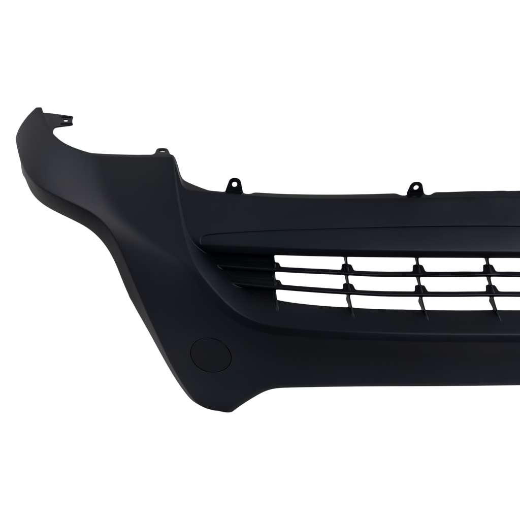 RAV4 13-15 FRONT BUMPER COVER, Lower, Guard, Textured, w/o Parking Aid Sensor Holes, LE Models - CAPA