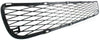 YARIS 07-08 FRONT BUMPER GRILLE, Lower, Black, Hatchback