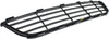 YARIS 07-08 FRONT BUMPER GRILLE, Lower, Textured Gray, Sedan - CAPA