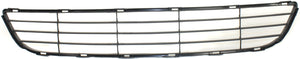 YARIS 07-08 FRONT BUMPER GRILLE, Lower, Textured Gray, Sedan