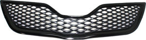 CAMRY 10-11 GRILLE, Painted Black Shell and Insert, SE Model - CAPA