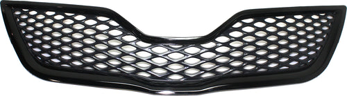 CAMRY 10-11 GRILLE, Painted Black Shell and Insert, SE Model - CAPA
