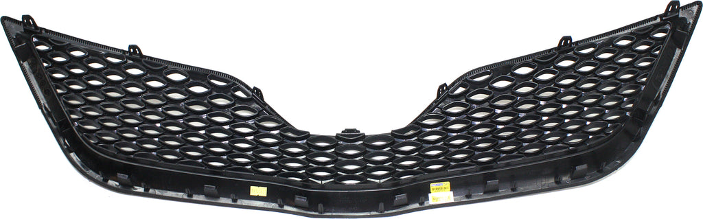 CAMRY 10-11 GRILLE, Painted Black Shell and Insert, SE Model - CAPA