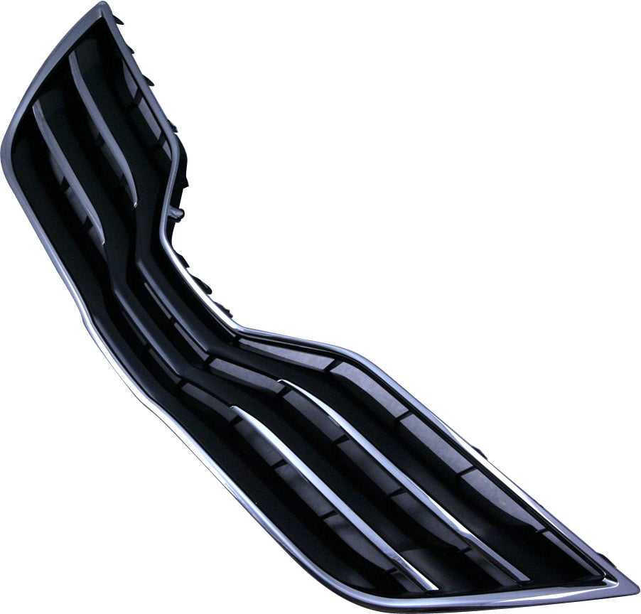 CAMRY 10-11 GRILLE, Chrome Shell/Painted Black Insert, XLE Model, (11-11, USA Built Vehicle) - CAPA