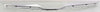 CAMRY 10-11 GRILLE MOLDING, Upper, Chrome, Hybrid Model, (ASB)