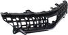 PRIUS V 12-14 GRILLE, Gray Shell and Insert, w/ Chrome Molding - CAPA