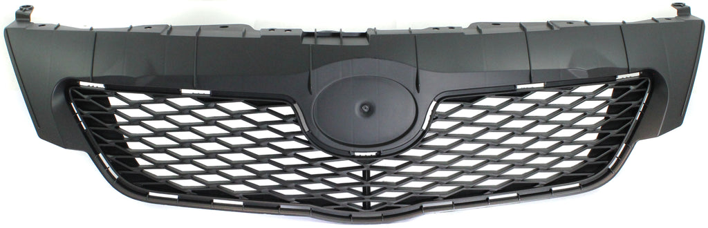 COROLLA 09-10 GRILLE, Painted Black, Japan Built Vehicle - CAPA